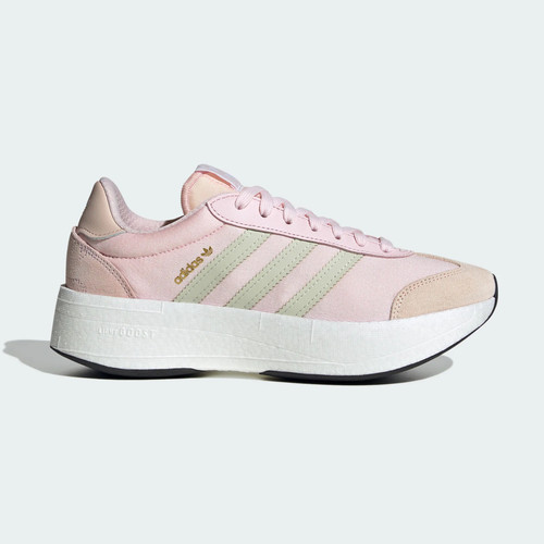 阿迪达斯 三叶草 BOOST 女款减震轻便舒适厚底运动休闲鞋 JQ5153