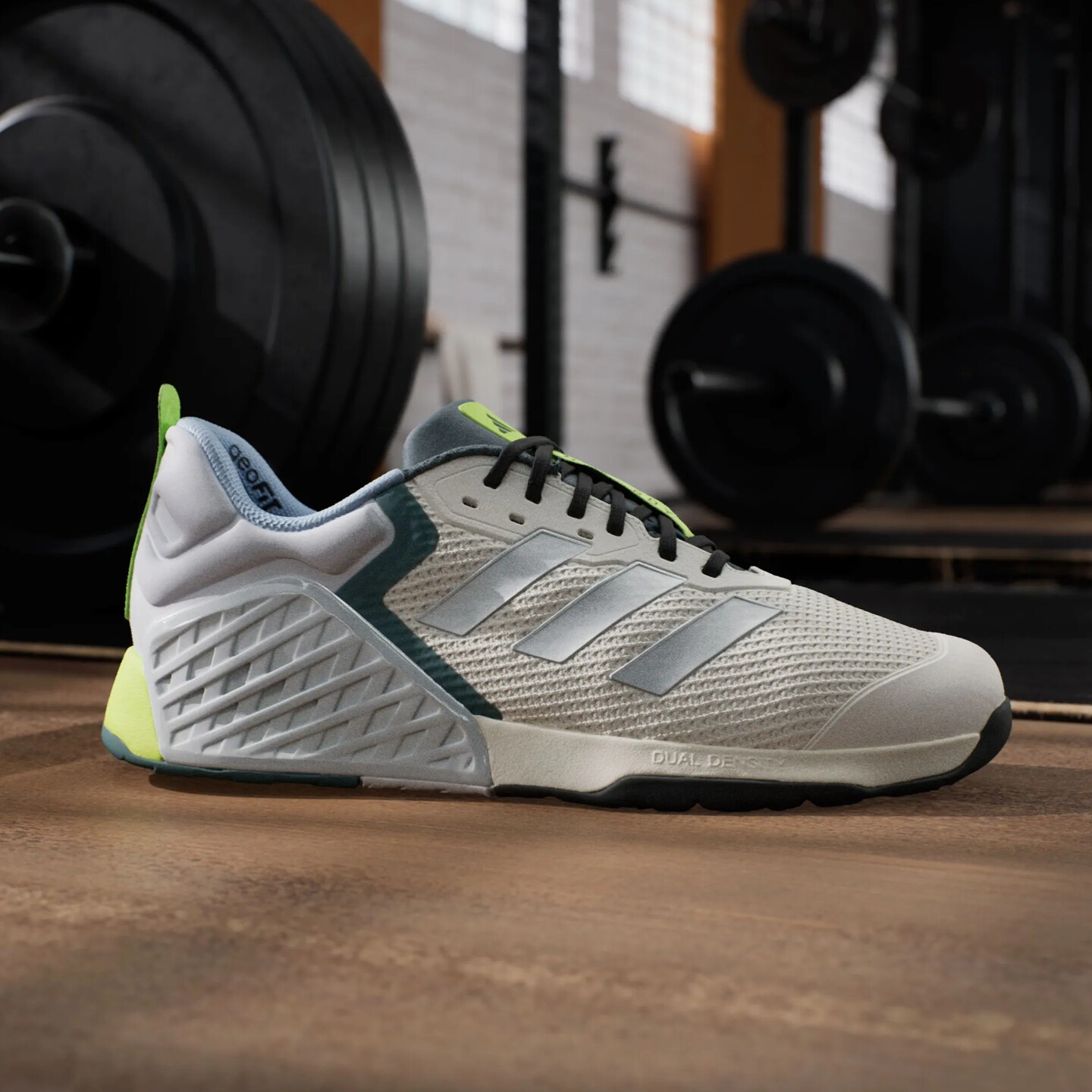 Adidas 阿迪达斯 男稳定透湿排汗深蹲硬拉力量综合训练鞋 JR1762图片