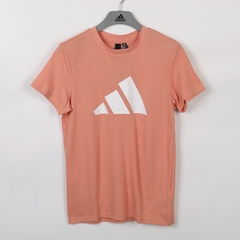 Adidas 阿迪达斯 女款夏季运动休闲舒适透气圆领短袖T恤 H24101