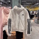 阿迪达斯 保暖连帽羽绒服 男款 运动休闲经典 JG3852 冬季 Adidas