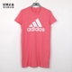 百搭纯棉舒适短袖 Adidas 运动休闲经典 女款 连衣裙GM5590 阿迪达斯