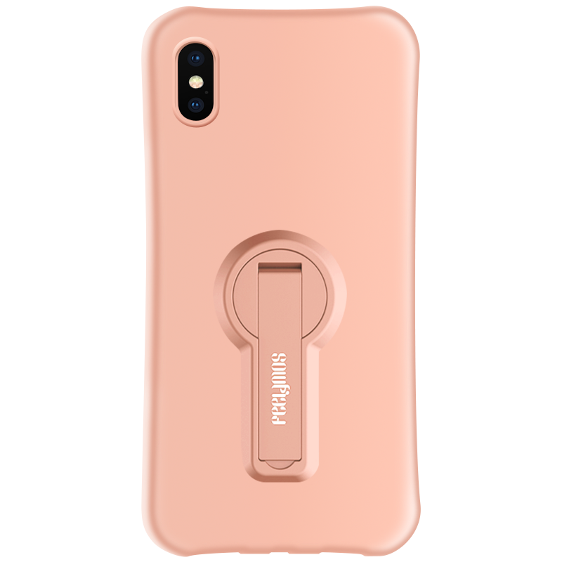 苹果x手机壳液态硅胶xs女款iphone xs max直播手机壳xr全包边气垫iphoneX竖屏直播支架XR新款XSMA