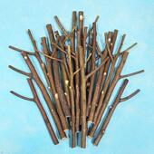 原木片小树杈干树枝幼儿园diy手工森系挂饰低结构材料环创装 饰品