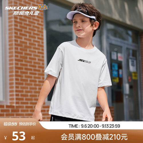 SkechersKids斯凯奇儿童休闲T恤