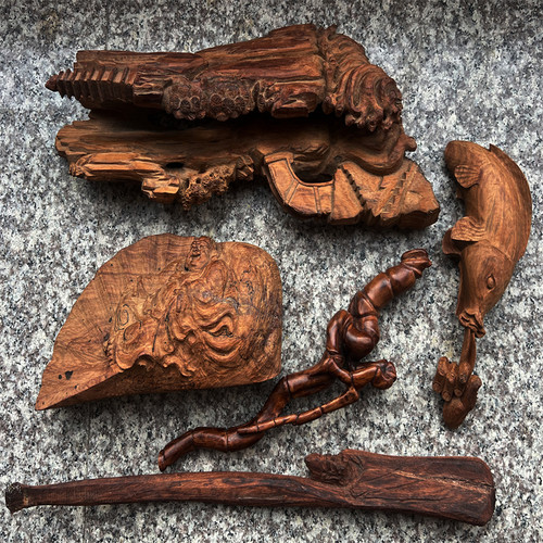 海南黄花梨木料黄花梨材料海黄木头花梨木海黄紫油梨木料海黄笔筒