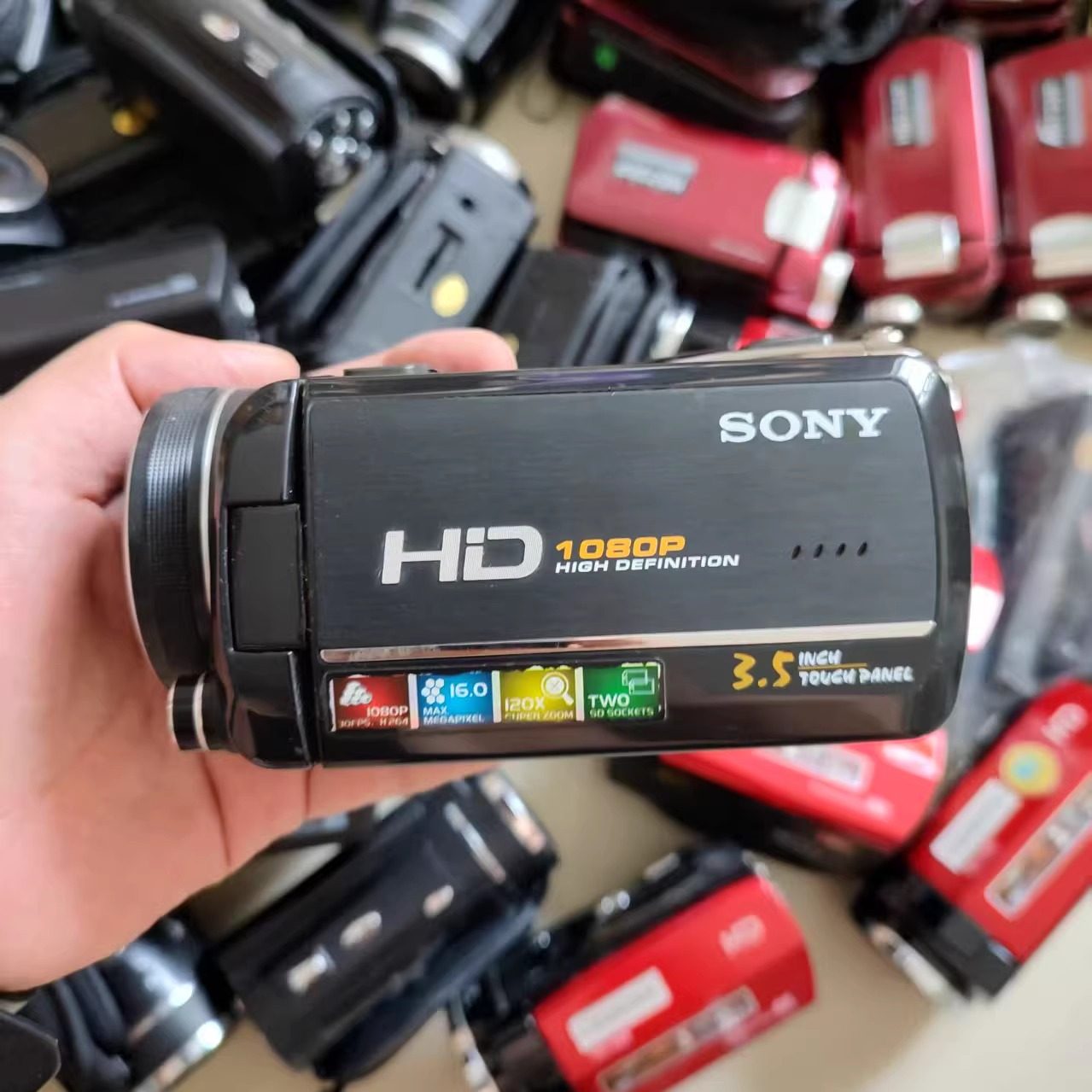 成色很新 二手dv摄像机 手持拍摄道具机 适合报废抵账充数拆配件