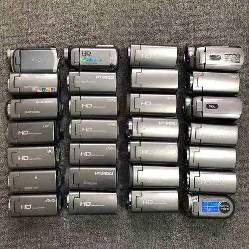 灰色DV机道具手持二手摄像机拍摄坏摆件复古拍照模型充数相机