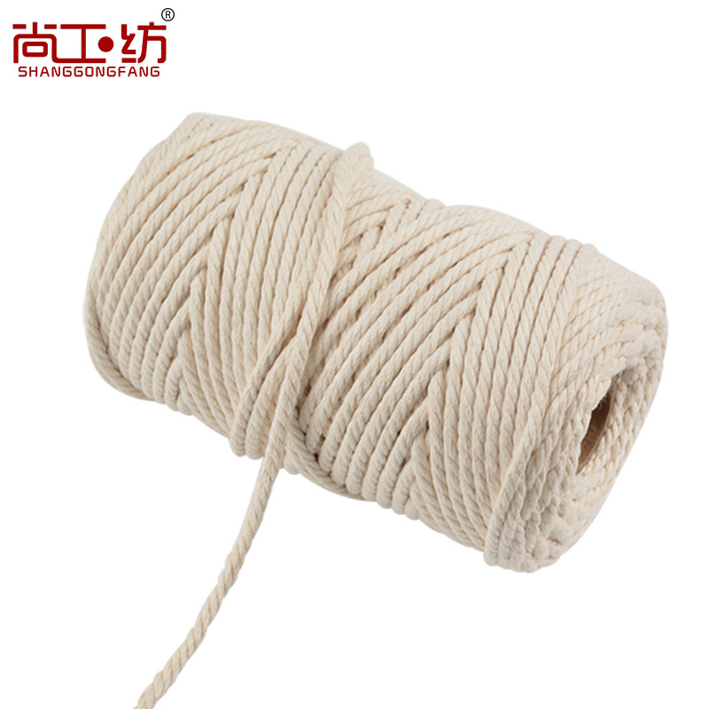 棉绳耐磨捆绑编织装饰材料
