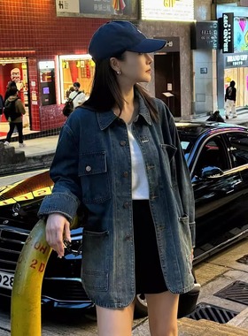 DION LIU｜【远方来信】中长款柔软牛仔女士外套