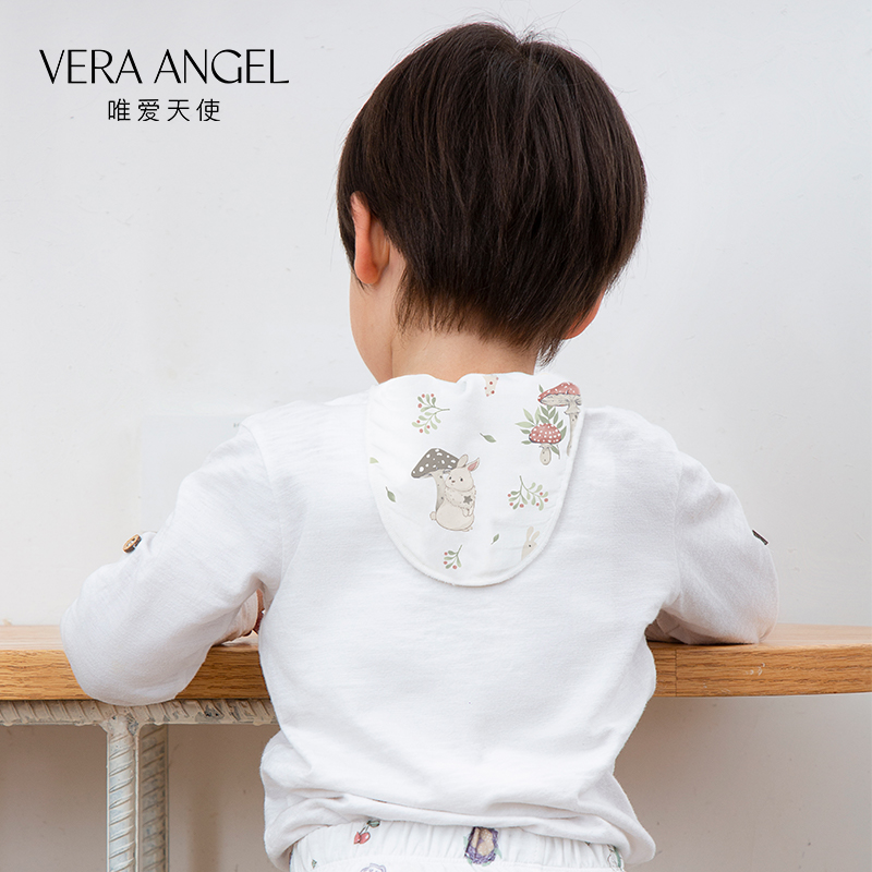 吸汗巾宝宝竹纤维纱布男女儿童幼儿园春夏婴儿垫背隔汗巾