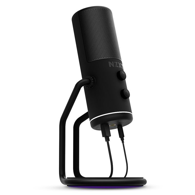 恩杰 NZXT 胶囊Capsule USB高端视频直播麦克风 高分辨率语音录制