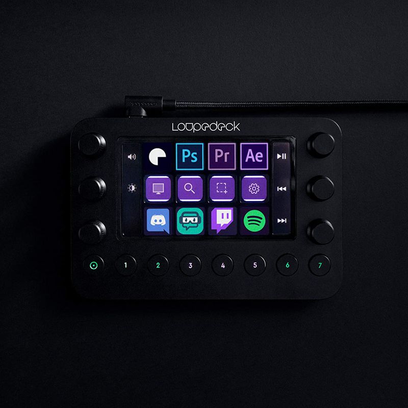 Loupedeck live 图像编辑视频后期剪辑制作调控台 直播操作控制器