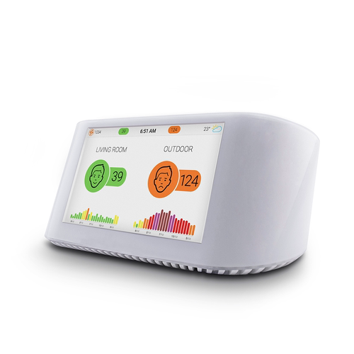 AirVisual Node PM2.5颗粒检测仪激光家用雾霾二氧化碳测试仪.