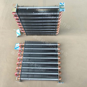 。制冷配件蒸发器1/4HP散热器冷柜冰箱冰柜风冷冷凝器铜管冷凝器