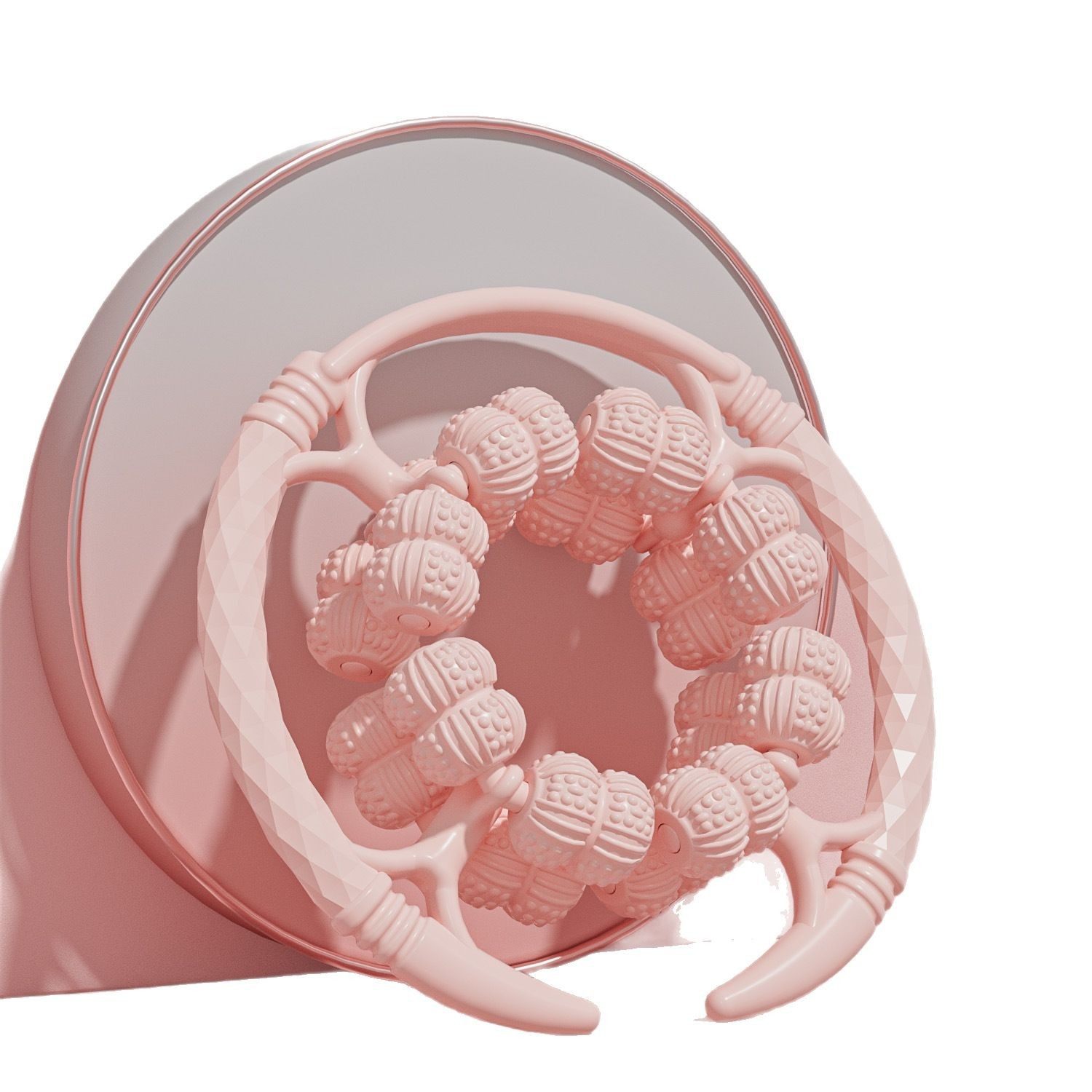 32轮环形按摩器滚轮夹腿按摩器疏通经络放松腿部肌肉健居家瘦小腿,个人护理/保健/按摩器材,臀部/腿部按摩器,淘宝优惠券,粉丝福利购,淘宝优惠卷