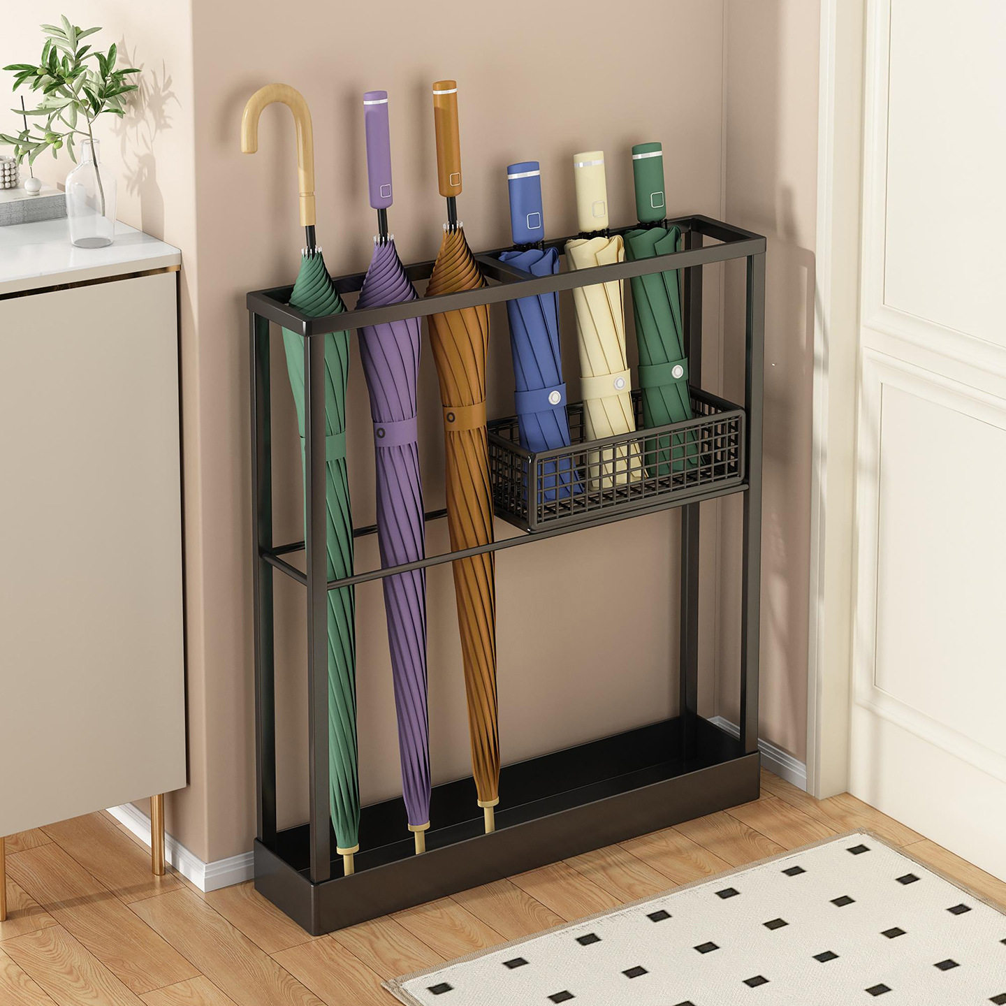 家用门口伞架置物架进门沥水伞桶雨伞架商用入户收纳架雨伞放伞筒,住宅家具,家用雨伞架,淘宝优惠券,粉丝福利购,淘宝优惠卷