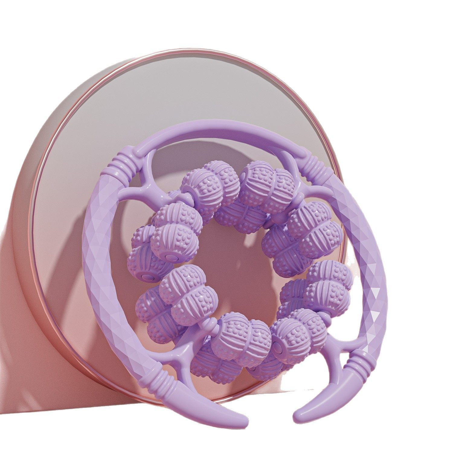 32轮环形按摩器滚轮夹腿按摩器疏通经络放松腿部肌肉健居家瘦小腿,个人护理/保健/按摩器材,臀部/腿部按摩器,淘宝优惠券,粉丝福利购,淘宝优惠卷