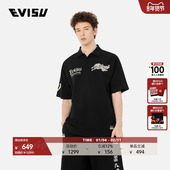 神兽图案POLO衫 EVISU福神 男士 2ESHTM5PS1219OSCT