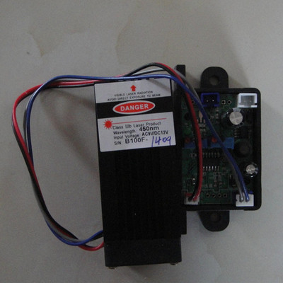 蓝光445nm 450nm 80mw 100mW粗光斑激光器 粗光束激光炮 激光模u.