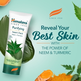 印度喜马拉雅 楝树姜黄净化面膜 Himalaya Purifying Neem Pack