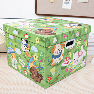 原创悠闲小狗礼物箱空箱子大号零食生日包装礼品盒惊喜礼物盒空盒