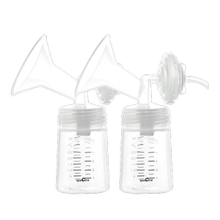 【韩国原装进口】大贝贝吸奶器配件包贝瑞克双边配件含24mm喇叭罩