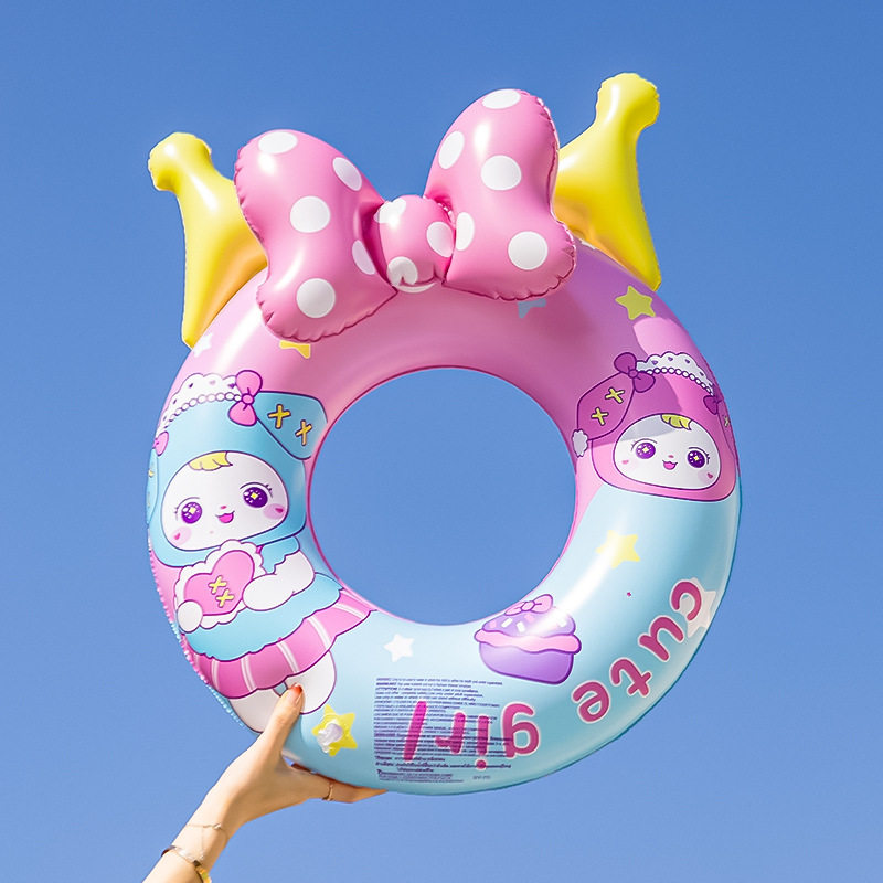 游泳圈儿童精灵圈加厚防侧翻可爱卡通充气浮圈腋下圈水上充气玩具,运动/瑜伽/健身/球迷用品,游泳圈,淘宝优惠券,粉丝福利购,淘宝优惠卷