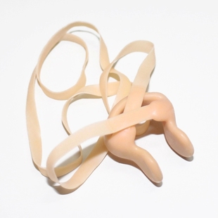 新款 备 专业硅胶鼻夹肤色带绳防丢失防滑防呛水成人男女通用游泳装