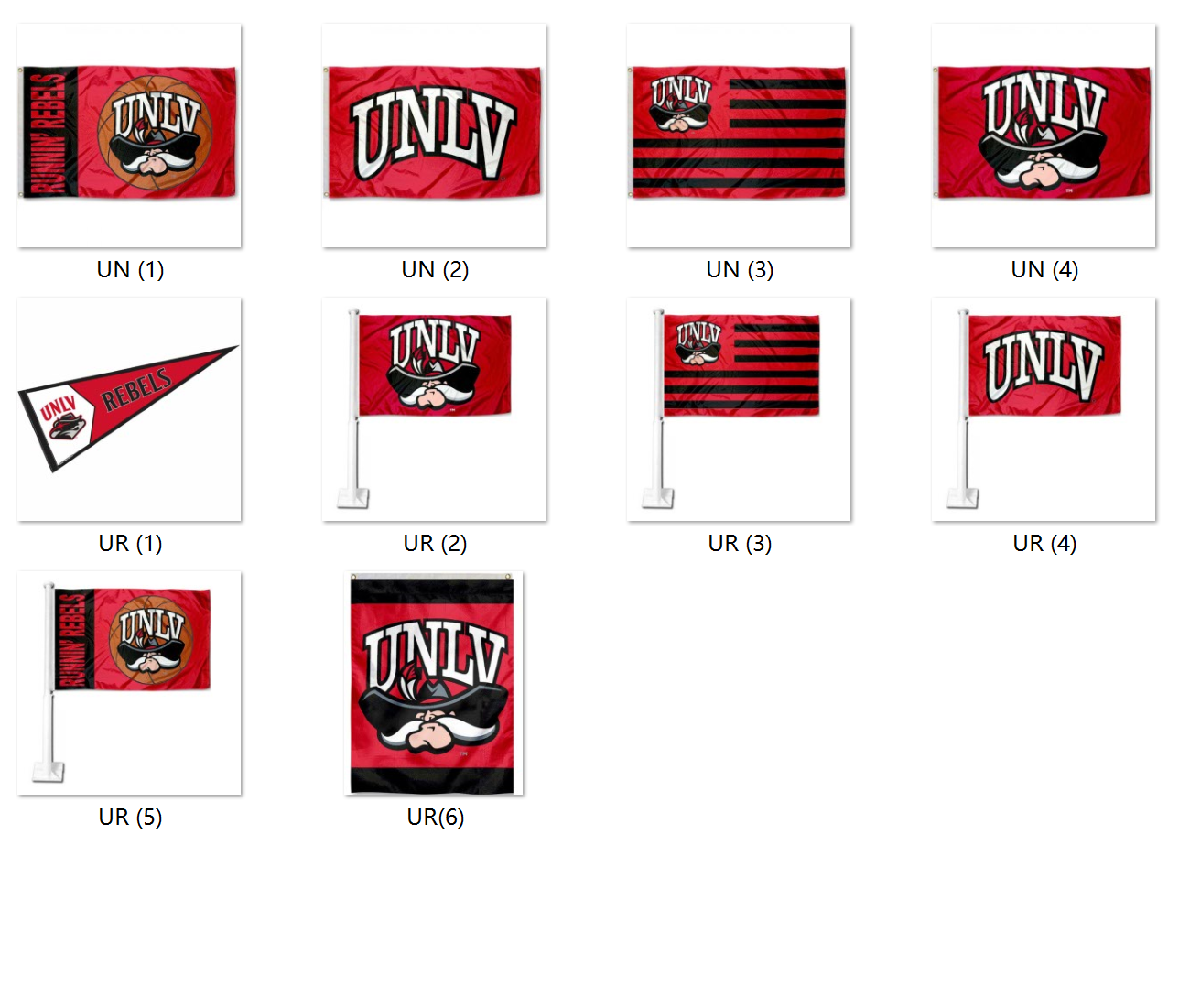 UNLV Runnin Rebel University College Flag大学学院名校旗帜