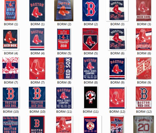 Boston Red Sox MLB House Flag波士顿红袜队装饰海报旗帜车旗