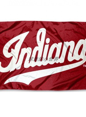 Indiana University Flag美国印第安纳大学名校旗帜海报订制