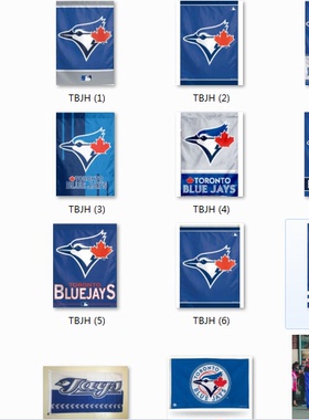Toronto Blue Jays Baseball Flag多伦多蓝鸟队球迷海报旗帜车旗