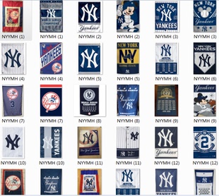 MLB New York Yankees House Flag纽约洋基队棒球球迷旗帜车旗
