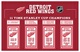 time Stanley Detroit Champions Wings Cup Flag Red
