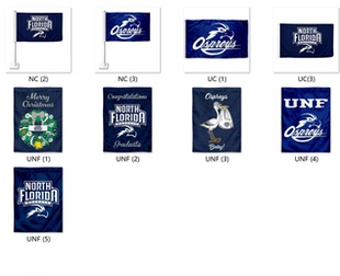 University of North Florida College Flag美国学院名校旗帜