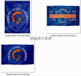 Virginia State University Flag弗吉尼亚州立大学名校旗帜订制