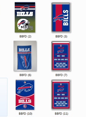 Football Buffalo Bills Super Bowl Champions Flag