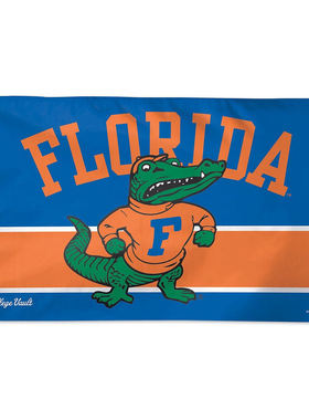 Florida UF Gators Throwback Vintage NCAA大学名校校旗海报定制