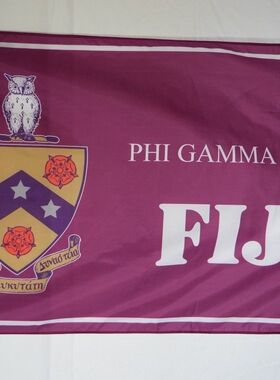 Phi Gamma Delta Licensed订制MLB NHL NFL NBA旗帜大学名校旗海