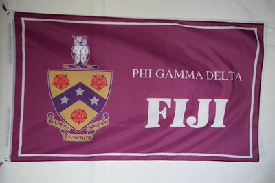 Phi Gamma Delta Licensed订制MLB NHL NFL NBA旗帜大学名校旗海