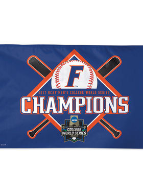 Florida UF Gators 2017 College World Series大学名校校旗海报