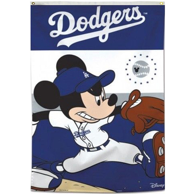 2018棒球旗帜MLB Los Angeles Dodgers Flag订制NFL NHL NBA NCAA