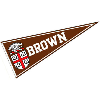 Brown University pennant 12x30 Flag大学名校校旗海报定制定做