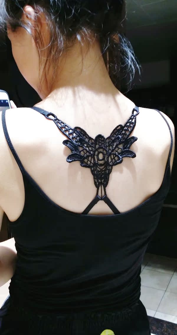 Sangles pour lingerie papillon Embroidery - Ref 814244 Image 4