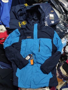 全新专货正品discover高档男款三合一捉绒冲锋衣防风保暖外套