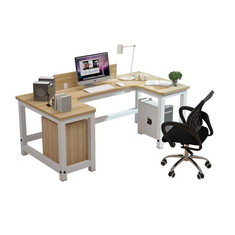 家用电脑桌L型书桌U型办公桌老板桌台式拐角转角老板桌写字绘画桌