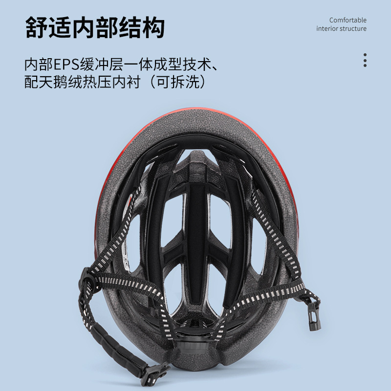 新款专业自行车头盔男山地车公路车轮滑平衡车夏季代驾安全帽