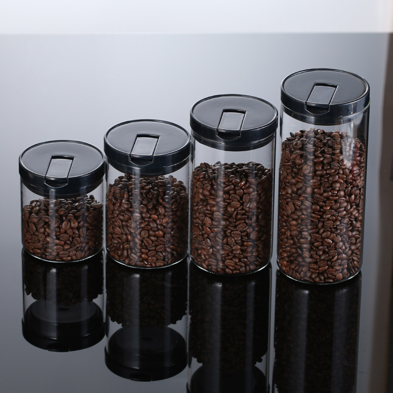 玻璃密封罐储物罐奶粉茶叶调料罐