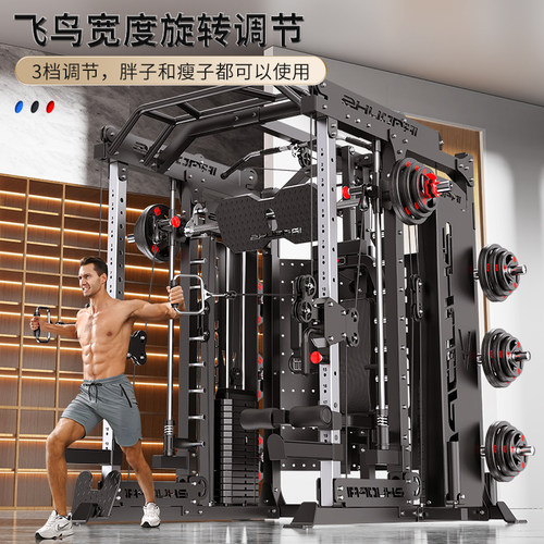 龙门架史密斯机健身器材家用