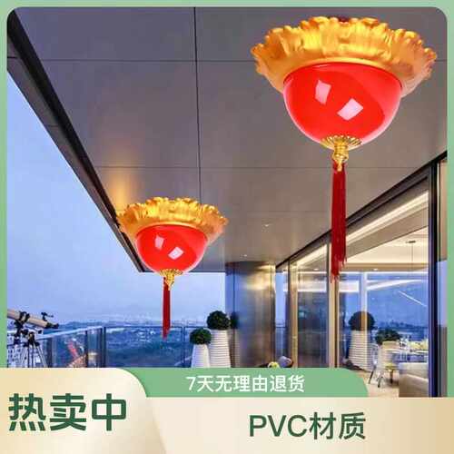 led红灯春节一对大门口过年装饰